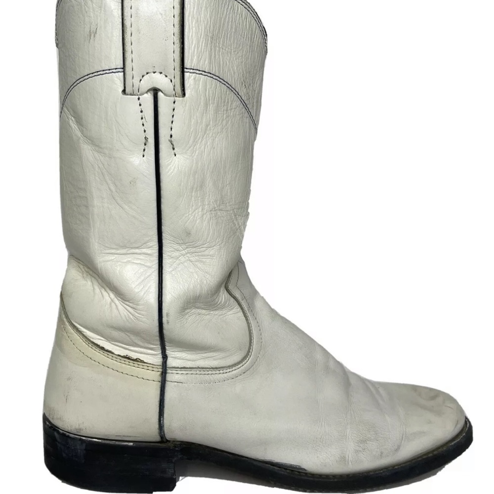 Womens JUSTIN Sz 6 B Cowboy Boots Leather